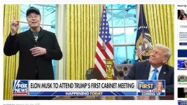 Elon Musk Steals the Show at Trump’s First Cabinet Meeting: