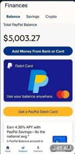 paypal transferred 