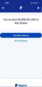 paypal money transfer
