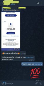 paypal money transfer