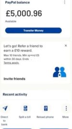 paypal money transfer