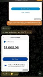 PAYPAL PAYMENT RECEIVED BY DRACO FROM DARKPRO LEGIT CARDERS FORUM, MAKING MONEY